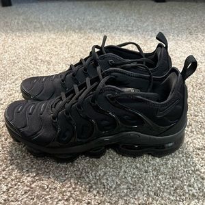 Black Nike Air VaporMax Plus Mens Size 8/Women Size 9.5